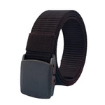 Adjustable Belt with Plastic Buckle 120cm / Black