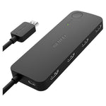 BENFEI HDMI Switch 4 in 1 Out 4K@60Hz 2K@144Hz HDCP 2.3 【Mit Adaptiver Entzerrungsunterstützung 9.14M Hdmi-Übertragung】,Hdmi Switcher HDMI Verteiler Für PS5/4 Xbox Roku Firestick
