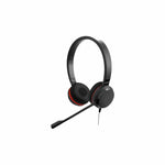 Jabra Evolve 20SE MS Duo – Wired Headset for VoIP & Microsoft Teams