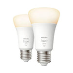 Philips Hue White Dimmable LED Lamp E27 - Pack of 2