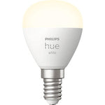 Philips Hue White P45 E14 LED Bulb, Dimmable, Warm White, 5.7W, 470 lm