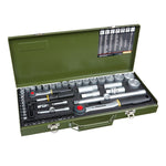 Proxxon Socket Set | 1/4" and 1/2" Drive | 56-Piece