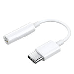 USB-C to 3.5mm Audio Adapter – White