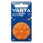 Varta Hearing Aid Batteries 13 Blister 6