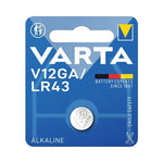 Varta LR43 V12GA Button Cell Battery