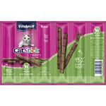 Vitakraft Cat Snack Cat Stick Mini Chicken and Cat Grass (6 Sticks)