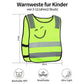 2 Stück Warnweste Kinder, Reflektorweste, Sicherheitsweste, Reflektierende Warnweste Stark Sichtbar Sichtbarkeit Für Für Sport, Laufen, Fahrrad, Schule, Auto, Jungs, Mädchen