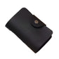 24-Slot Credit Card Wallet Black