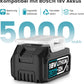 2×5000Mah Ersatzakku Für Bosch Professional 18V Set Mit Schnellladegerät
