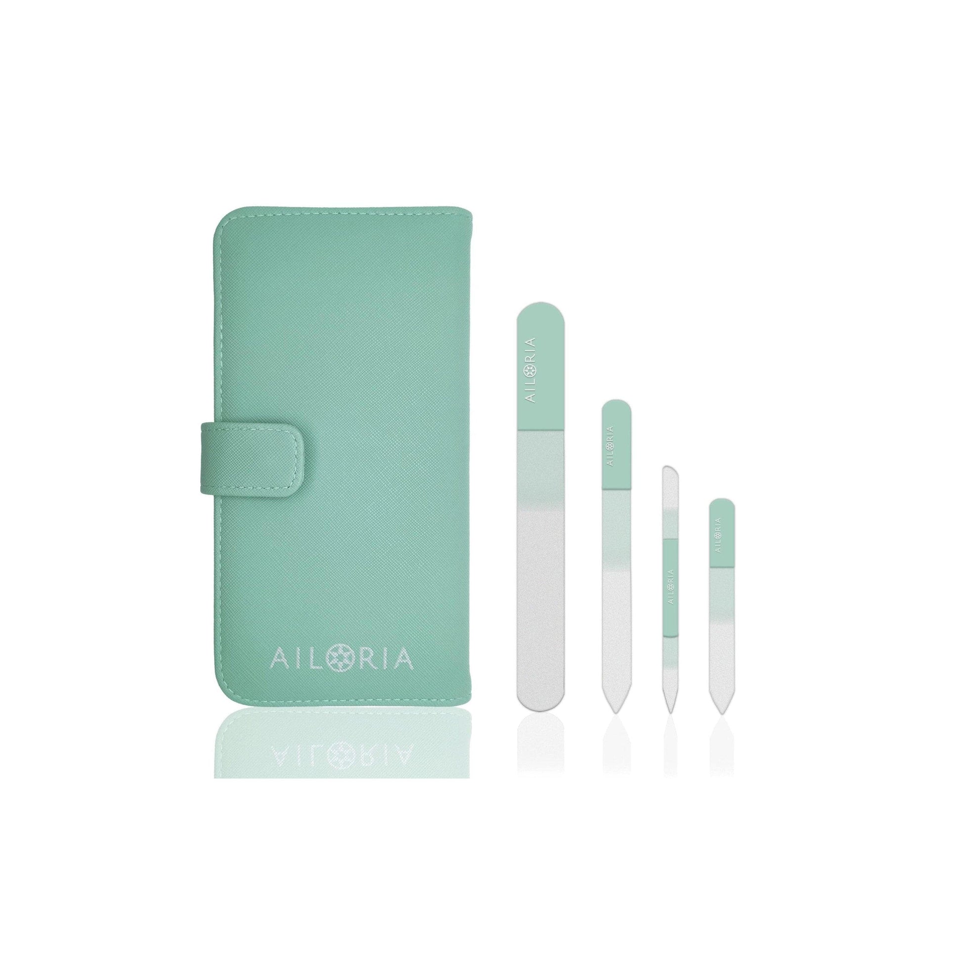 Ailoria Contour Prime Mint – Glass Nail File Set