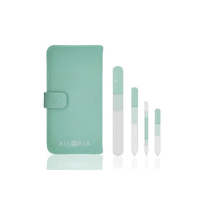 Ailoria Contour Prime Mint – Glass Nail File Set