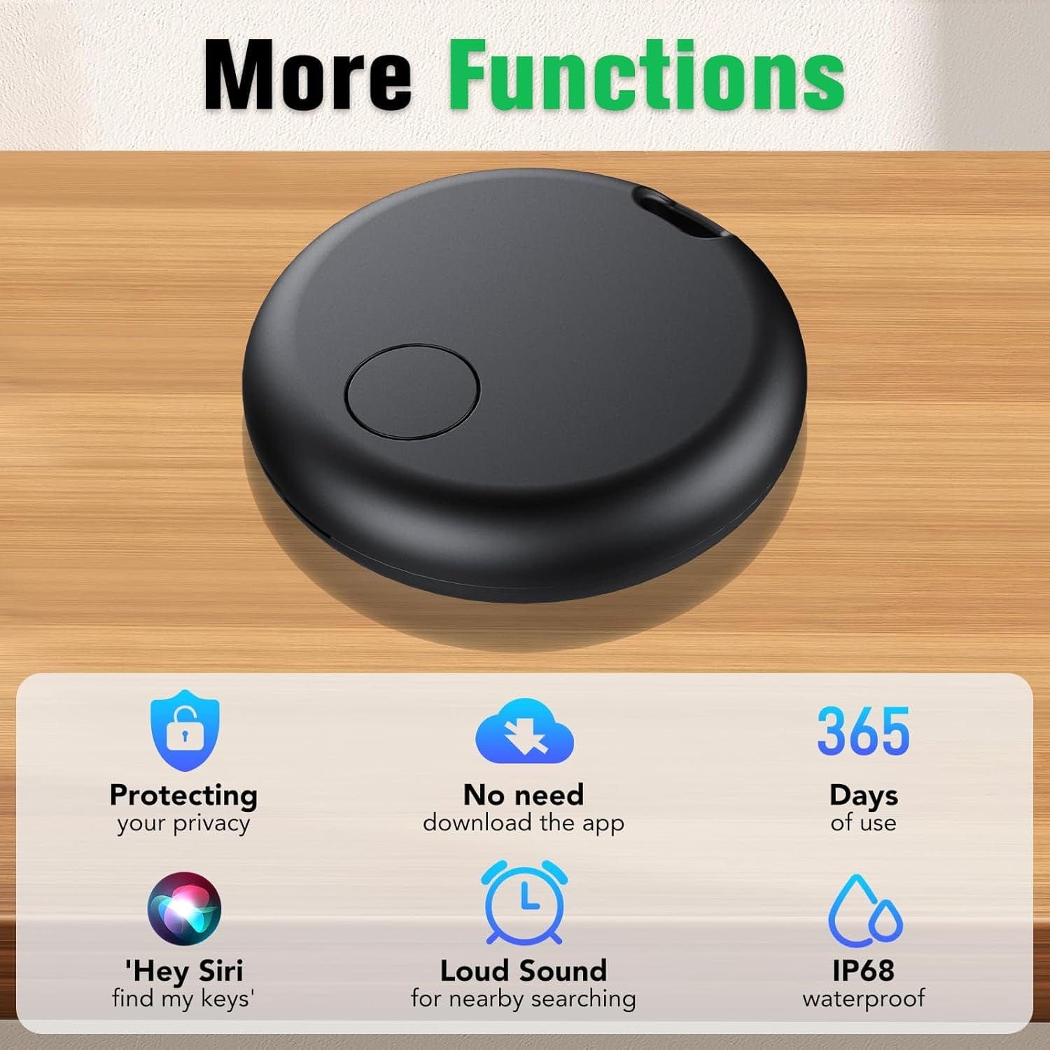 Air Tag Schlüsselfinder, Air Tracker Tag Kompatibel Mit Apple Wo Ist? APP (Nur Ios), Koffer Tracker Für Gepäck/Taschen/Key, Batterielebensdauer EIN Jahr, IP67 Wasserdicht(4Er Pack)