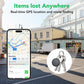 Air Tag Schlüsselfinder, Air Tracker Tag Kompatibel Mit Apple Wo Ist? APP (Nur Ios), Koffer Tracker Für Gepäck/Taschen/Key, Batterielebensdauer EIN Jahr, IP67 Wasserdicht(4Er Pack)