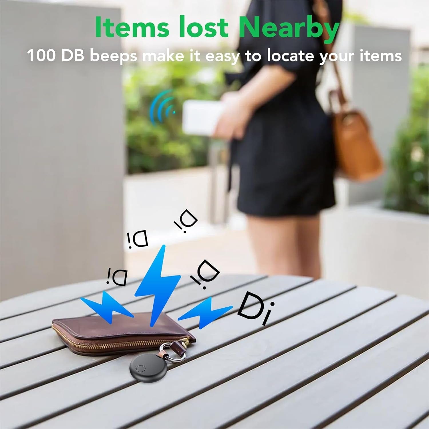 Air Tag Schlüsselfinder, Air Tracker Tag Kompatibel Mit Apple Wo Ist? APP (Nur Ios), Koffer Tracker Für Gepäck/Taschen/Key, Batterielebensdauer EIN Jahr, IP67 Wasserdicht(4Er Pack)