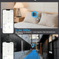 Air Tracker Tags 2Er Pack Schwarz, Key Finder Kompatibel Mit Apple Wo Ist? APP (Ios NUR), Smart Tag Für Schlüssel/Taschen, IP68 Wasserdicht Über EIN Jahr Batterielebensdauer Bluetooth Tracker