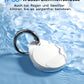 Air Tracker Tags 2Er Pack Schwarz, Key Finder Kompatibel Mit Apple Wo Ist? APP (Ios NUR), Smart Tag Für Schlüssel/Taschen, IP68 Wasserdicht Über EIN Jahr Batterielebensdauer Bluetooth Tracker
