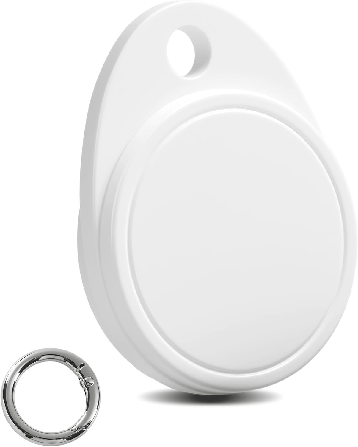 Air Tracker Tags 2Er Pack Schwarz, Key Finder Kompatibel Mit Apple Wo Ist? APP (Ios NUR), Smart Tag Für Schlüssel/Taschen, IP68 Wasserdicht Über EIN Jahr Batterielebensdauer Bluetooth Tracker 2