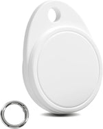 Air Tracker Tags 2Er Pack Schwarz, Key Finder Kompatibel Mit Apple Wo Ist? APP (Ios NUR), Smart Tag Für Schlüssel/Taschen, IP68 Wasserdicht Über EIN Jahr Batterielebensdauer Bluetooth Tracker 2