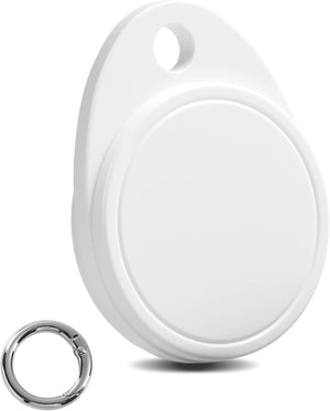 Air Tracker Tags 2Er Pack Schwarz, Key Finder Kompatibel Mit Apple Wo Ist? APP (Ios NUR), Smart Tag Für Schlüssel/Taschen, IP68 Wasserdicht Über EIN Jahr Batterielebensdauer Bluetooth Tracker 2
