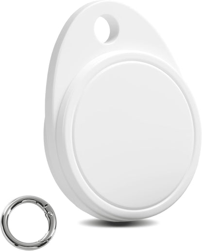 Air Tracker Tags 2Er Pack Schwarz, Key Finder Kompatibel Mit Apple Wo Ist? APP (Ios NUR), Smart Tag Für Schlüssel/Taschen, IP68 Wasserdicht Über EIN Jahr Batterielebensdauer Bluetooth Tracker 2