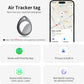 Air Tracker Tags Schlüsselfinder 4Er Pack, Schwarz | Smart Keyfinder Tag Kompatibel Mit Apple Wo Ist? APP (Ios NUR) Mit Schlüsselband, Koffer Tracker Für Gepäck/Taschen/Key, Austauschbarer Akku