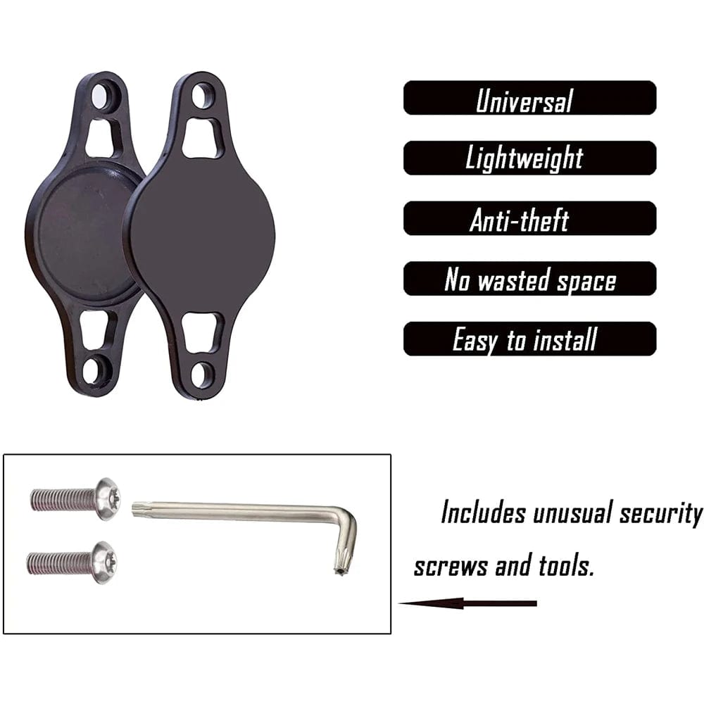 AirTag Hardcase for Bicycle Water Bottle Holder black