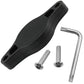 AirTag Hardcase for Bicycle Water Bottle Holder black