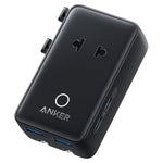 Anker Nano Travel Adapter (5-in-1, 20W) Schwarz