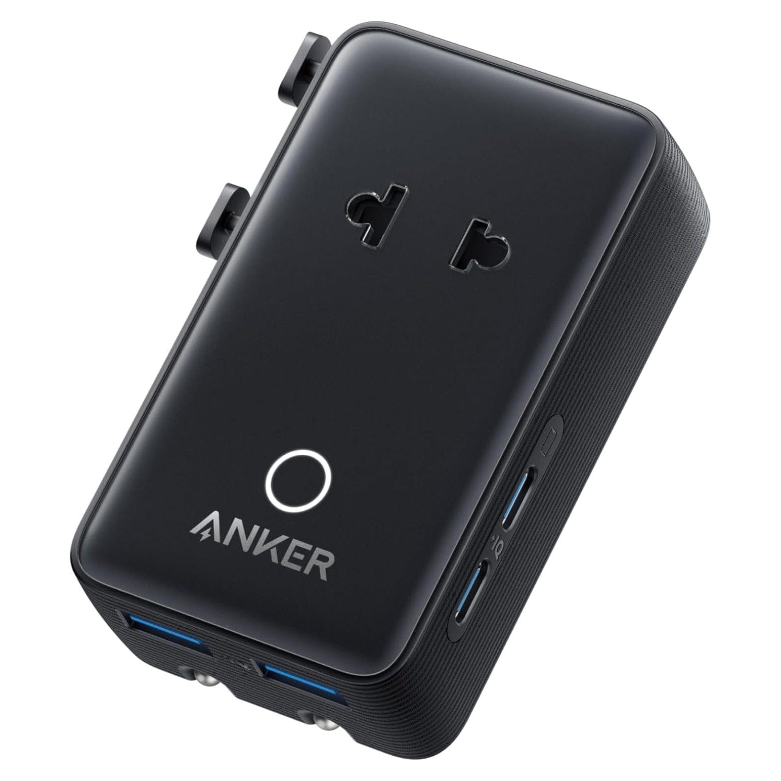 Anker Nano Travel Adapter (5-in-1, 20W) Schwarz