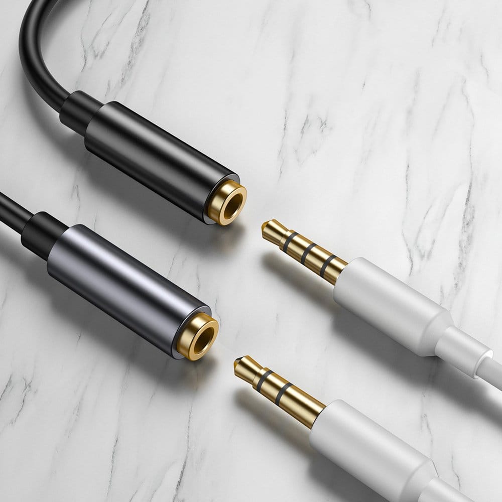 Baseus adapter AUX USB-C mini jack 3.5 mm - black