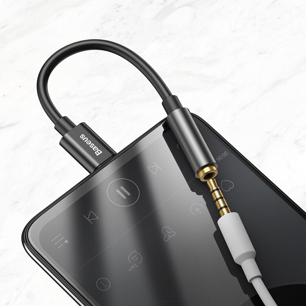Baseus adapter AUX USB-C mini jack 3.5 mm - black