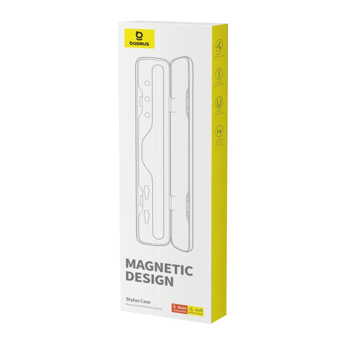 Baseus Smooth Writing 2 Stylus Case – White