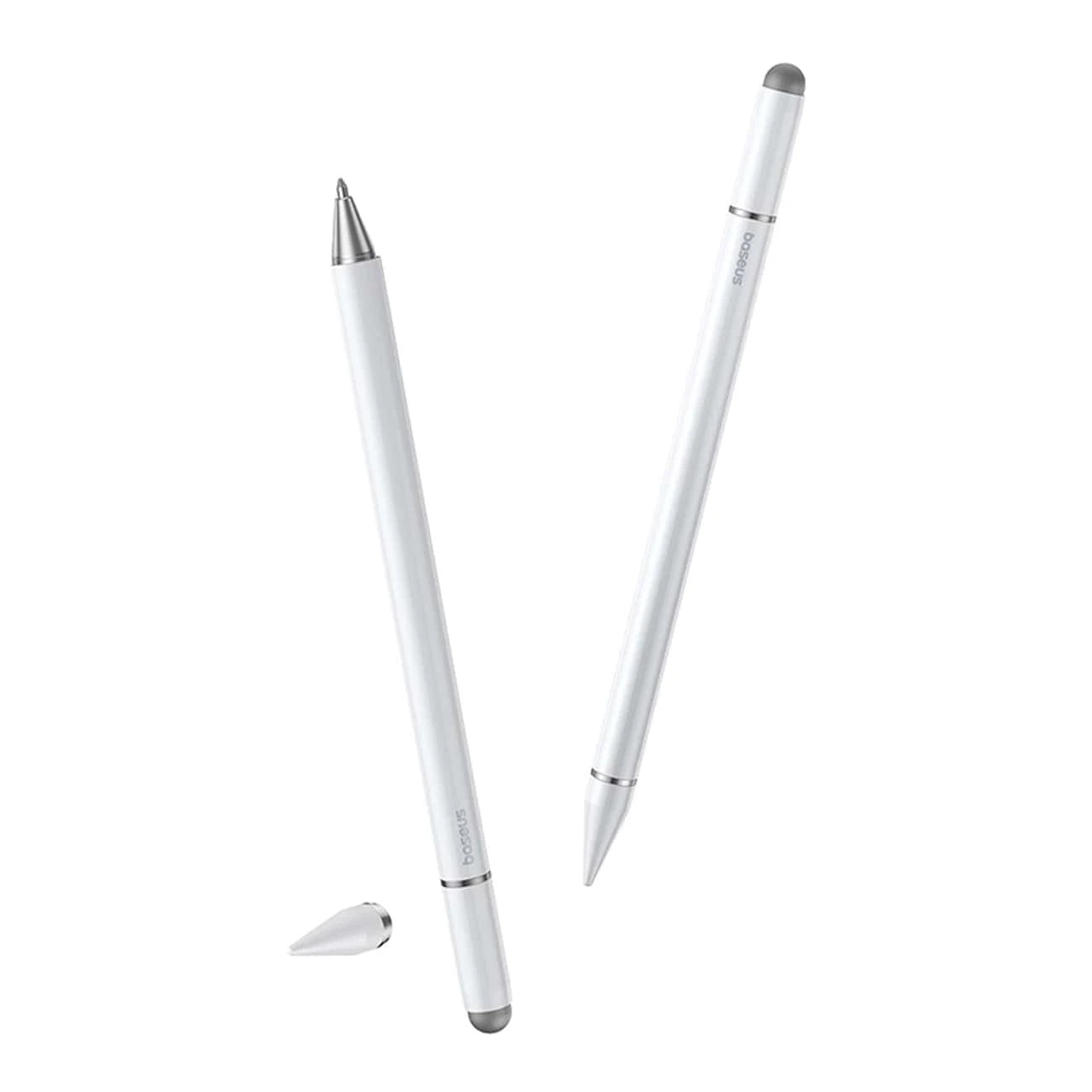Baseus Smooth Writing III 3-in-1 Passive Stylus (Non-Magnetic) – White