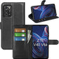Betterfon Handyhülle Kompatibel Mit ZTE Blade V70 | Premium TPU Klapphülle Mit Kartenfächern | Magnetverschluss Wallet Flip Case Standfunktion | Schwarz Schwarz / Zte Blade V40 Vita