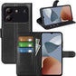 Betterfon Handyhülle Kompatibel Mit ZTE Blade V70 | Premium TPU Klapphülle Mit Kartenfächern | Magnetverschluss Wallet Flip Case Standfunktion | Schwarz Schwarz / Zte Blade V40 Vita