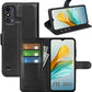 Betterfon Handyhülle Kompatibel Mit ZTE Blade V70 | Premium TPU Klapphülle Mit Kartenfächern | Magnetverschluss Wallet Flip Case Standfunktion | Schwarz Schwarz / Zte Blade V40 Vita