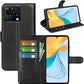 Betterfon Handyhülle Kompatibel Mit ZTE Blade V70 | Premium TPU Klapphülle Mit Kartenfächern | Magnetverschluss Wallet Flip Case Standfunktion | Schwarz Schwarz / Zte Blade V40 Vita