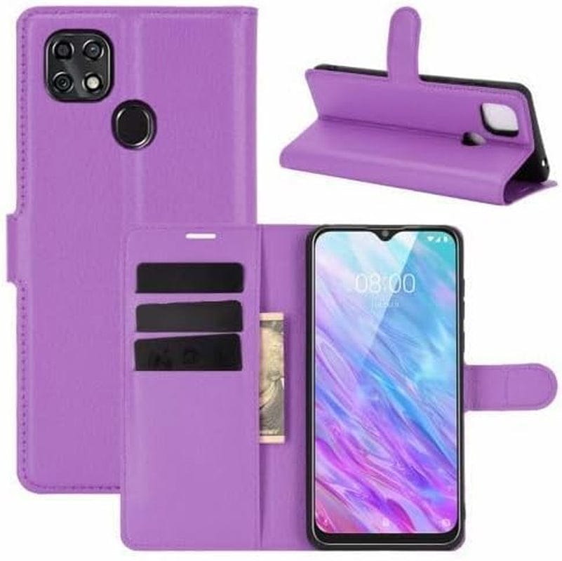 Betterfon Handyhülle Kompatibel Mit ZTE Blade V70 | Premium TPU Klapphülle Mit Kartenfächern | Magnetverschluss Wallet Flip Case Standfunktion | Schwarz Schwarz / Zte Blade V40 Vita