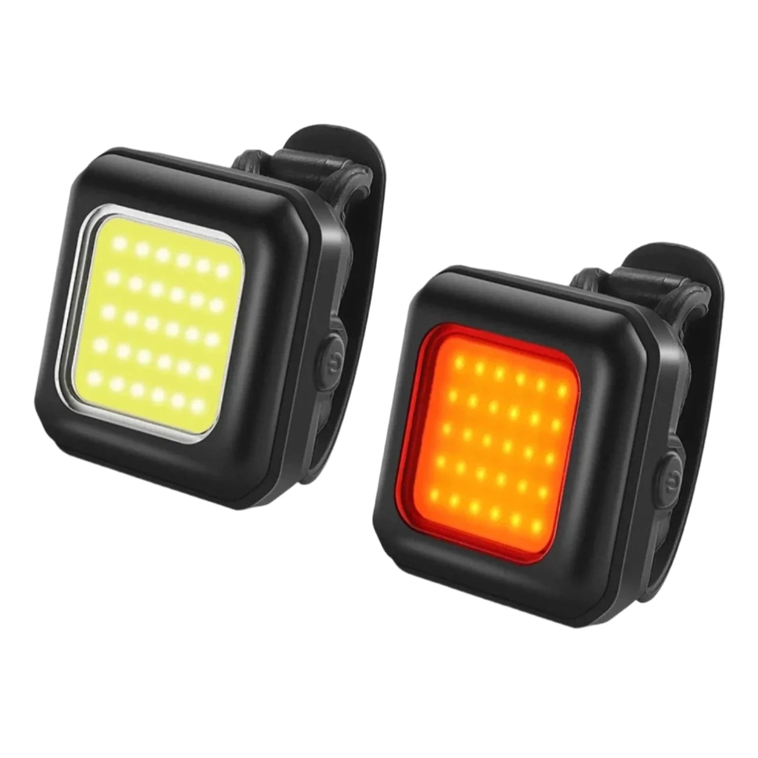 Bicycle Light USB-C Rechargeable - Set of 2 Front (white) and rear (red)