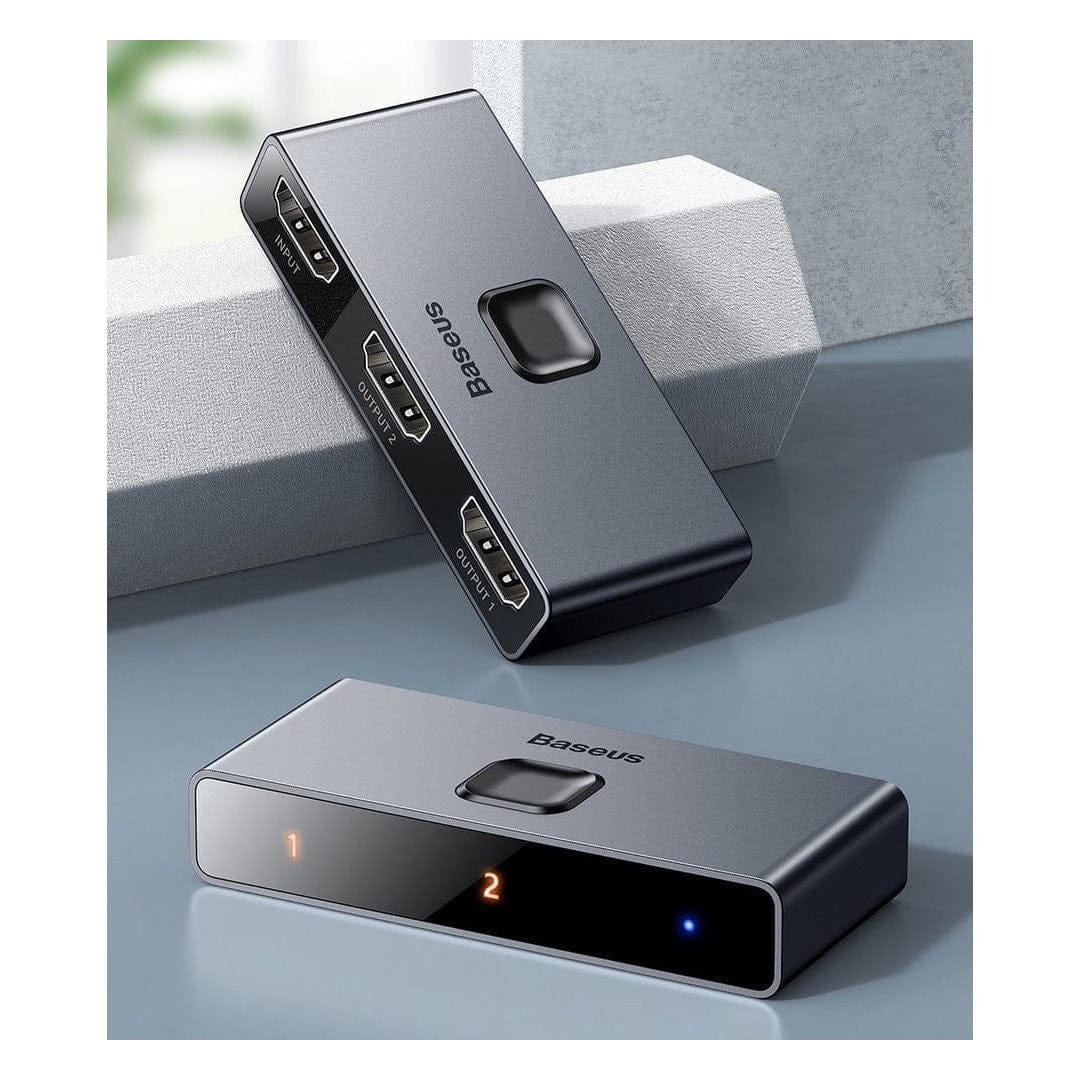 Bidirectional HDMI switch splitter switcher - 2x HDMI 4K 30 Hz