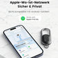 Bluetooth Finder Smart Tag Kompatibel Mit Apple „Wo Ist?“ (Nur Ios), Anti-Verlust Tracker Für Schlüssel, Koffer & Reisegepäck, Metall-Schlüsselanhänger Mit Austauschbarer Ersatzbatterie