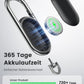 Bluetooth Finder Smart Tag Kompatibel Mit Apple „Wo Ist?“ (Nur Ios), Anti-Verlust Tracker Für Schlüssel, Koffer & Reisegepäck, Metall-Schlüsselanhänger Mit Austauschbarer Ersatzbatterie