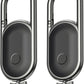 Bluetooth Finder Smart Tag Kompatibel Mit Apple „Wo Ist?“ (Nur Ios), Anti-Verlust Tracker Für Schlüssel, Koffer & Reisegepäck, Metall-Schlüsselanhänger Mit Austauschbarer Ersatzbatterie 2 Pack