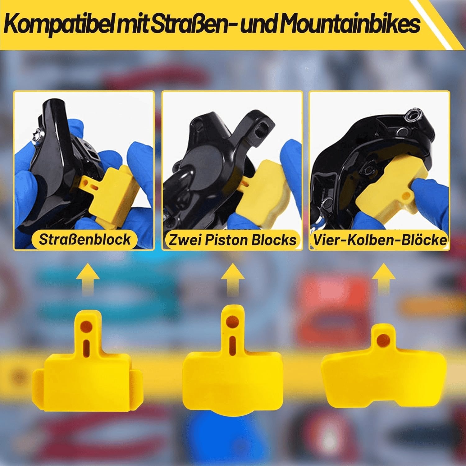 Bremsen Entlüftungsset Für Shimano,Tektro Und MAGURA Hydraulische Scheibenbremsen,Inklusive 120 ML Mineralbremsflüssigkeit, Transparenter Trichter