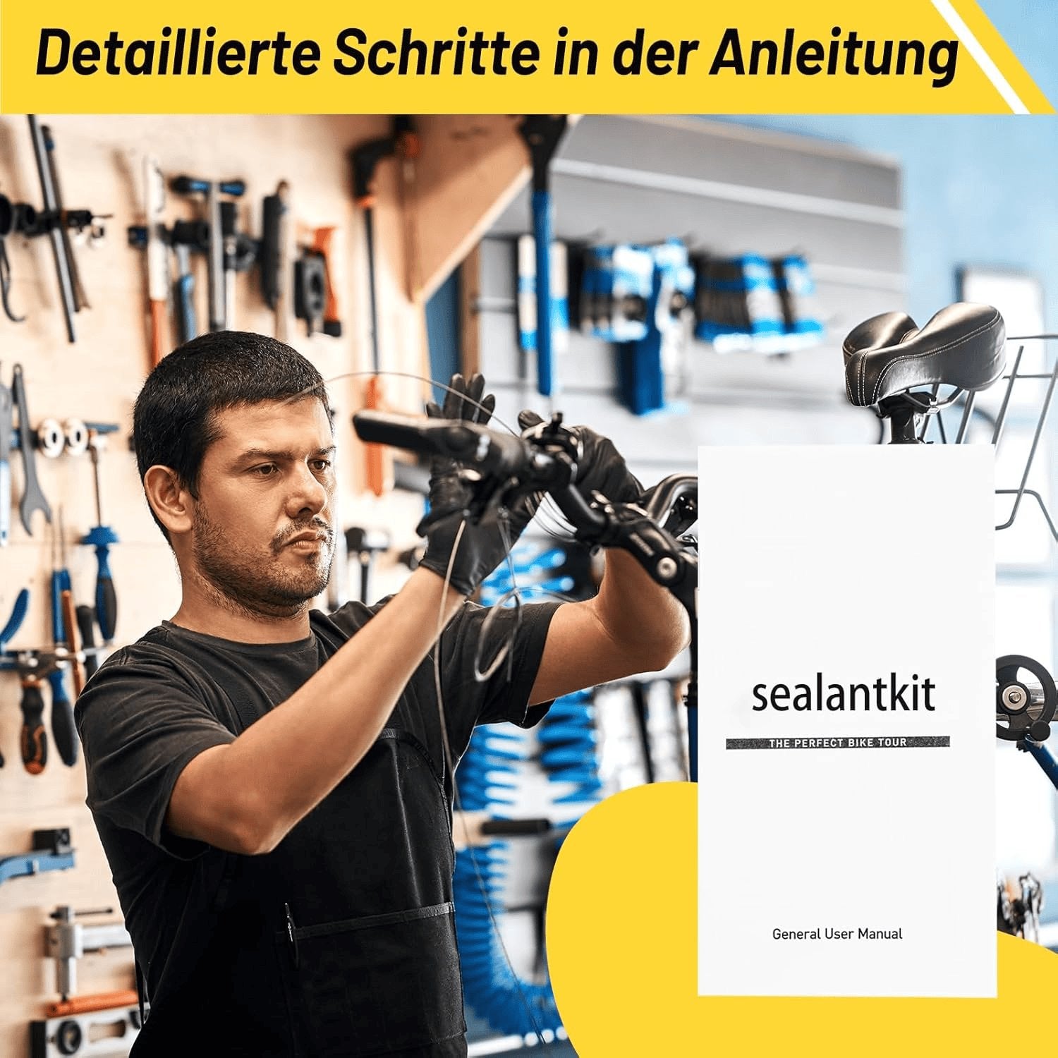 Bremsen Entlüftungsset Für Shimano,Tektro Und MAGURA Hydraulische Scheibenbremsen,Inklusive 120 ML Mineralbremsflüssigkeit, Transparenter Trichter