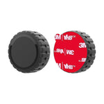 Case for Apple AirTag, Screw-On, Waterproof, Self-Adhesive - Black