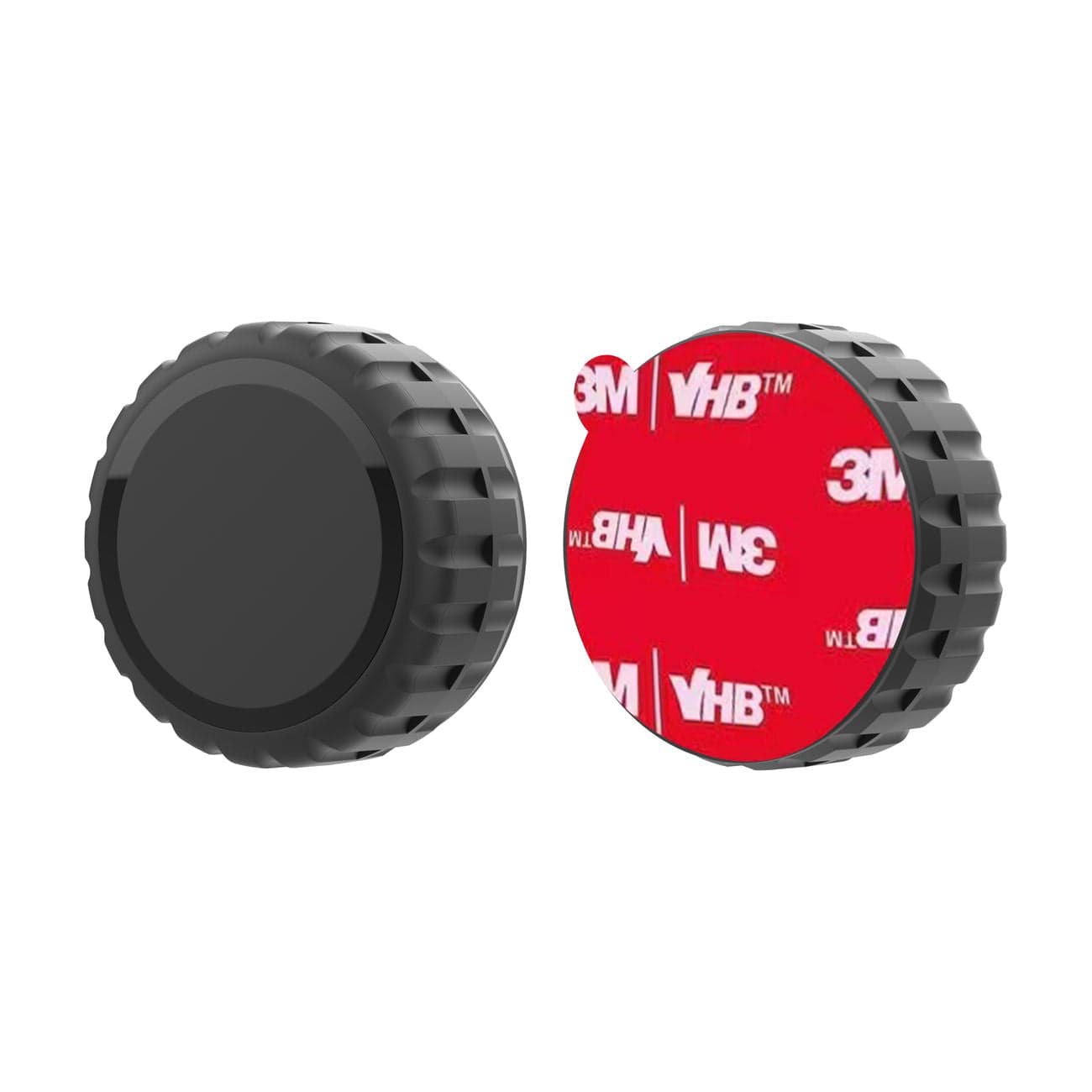 Case for Apple AirTag, Screw-On, Waterproof, Self-Adhesive - Black