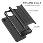 Case Hybrid Armor for iPhone 16e - Black