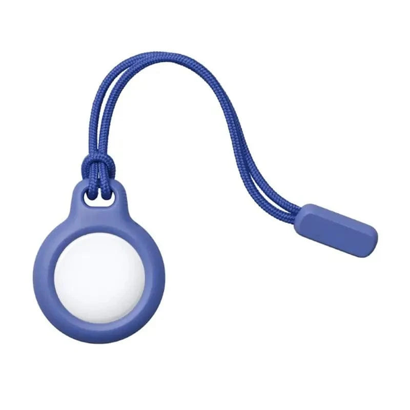 Case with loop for AirTag Blue
