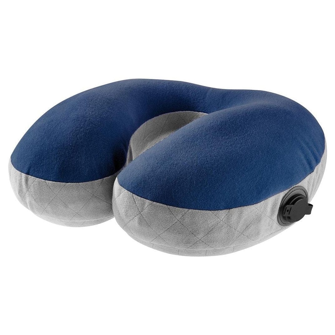 Cocoon U-Shaped Neck Pillow – Dark Blue/Grey